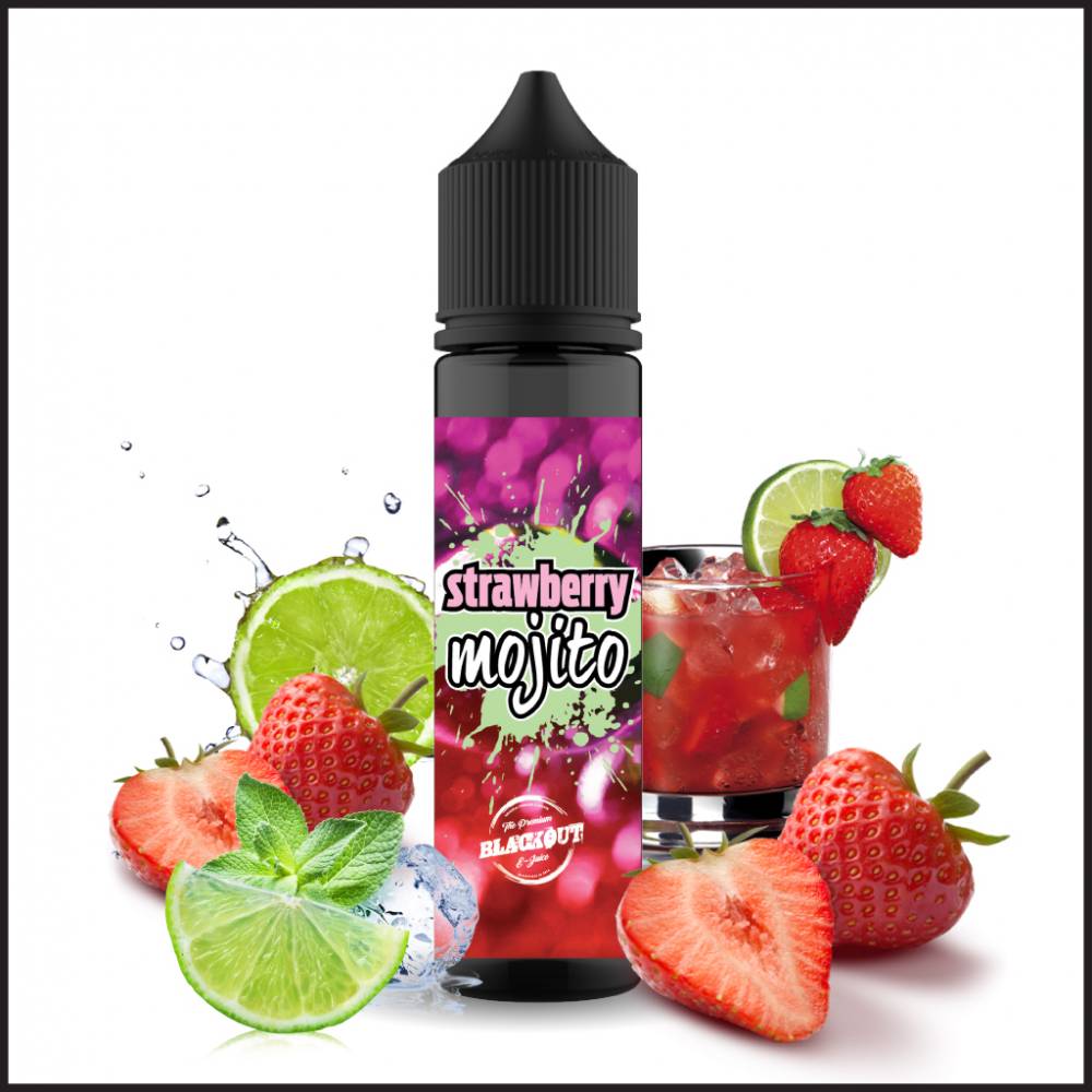 BLACKOUT STRAWBERRY MOJITO SHOT 60ML